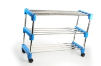 SR01 Shoes stand steel blue